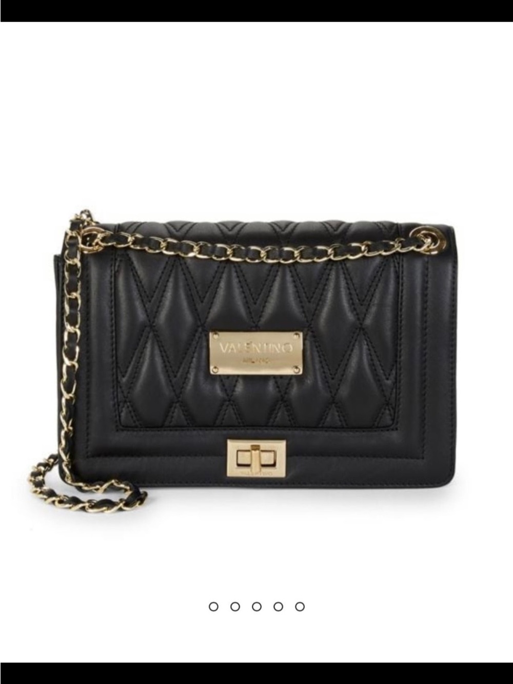 VALENTINO BY MARIO Alice Quilted Leather Shoulder Bag